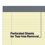 TRU RED™ Notepads, 8.5" x 11.75", Wide Ruled, Canary, 50 Sheets/Pad, 12 Pads/Pack (TR57366)~#|#~s1211835_sc7