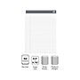 TRU RED Notepad, 8.5" x 11.75", Wide Ruled, White, 50 Sheets/Pad (TR57362)~#|#~s1211845_sc7