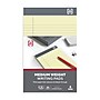 TRU RED™ Notepad, 5" x 8", Narrow Ruled, Canary, 50 Sheets/Pad, 6 Pads/Pack (TR57357)~#|#~s1211846_sc7