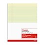 Staples Notepads, 8.5" x 11" (US letter), Narrow Ruled, Canary, 50 Sheets/Pad, Dozen Pads/Pack (ST57296)~#|#~s1211853_sc7
