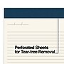TRU RED™ Notepads, 8.5" x 14", Wide Ruled, Ivory, 50 Sheets/Pad, 12 Pads/Pack (TR58197)~#|#~s1211860_sc7
