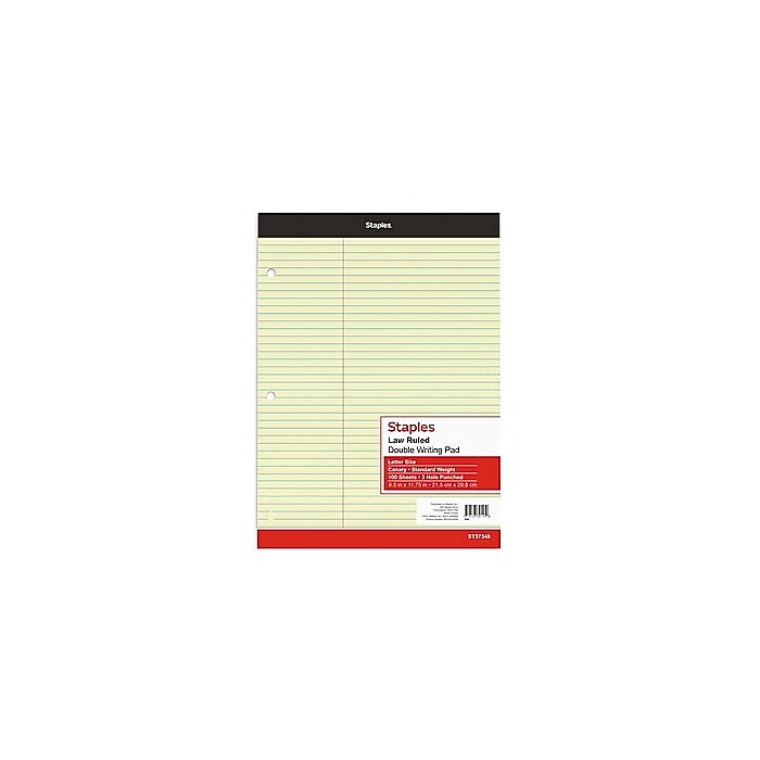 Staples Notepad, 8.5