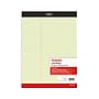 Staples Notepad, 8.5" x 11.75", Law Ruled, Canary, 100 Sheets/Pad, Each (ST57348)~#|#~s1211879_sc7