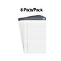 TRU RED™ Notepad, 5" x 8", Narrow Ruled, White, 50 Sheets/Pad, 6 Pads/Pack (TR57358)~#|#~s1211911_sc7