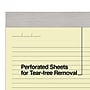 TRU RED Notepad, 8.5" x 14", Narrow Ruled, Yellow, 50 Sheets/Pad, 6 Pads/Pack (TR57385)~#|#~s1211917_sc7