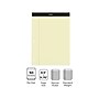 Staples Notepad, 8.5" x 11.75", Narrow Ruled, Canary, 100 Sheets/Pad, Each (ST57347)~#|#~s1211933_sc7