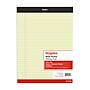 Staples Writing Pad, 8.5" x 11.75", Wide Ruled, Canary, 50 Sheets/Pad (40066)~#|#~s1211934_sc7