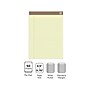 TRU RED™ Notepads, 8.5" x 11.75", Wide Ruled, Canary, 50 Sheets/Pad, Dozen Pads/Pack (TR58184)~#|#~s1211936_sc7