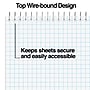 Staples Steno Pads, 6" x 9", Graph Ruled, White, 80 Sheets/Pad, 6 Pads/Pack (ST57352)~#|#~s1211959_sc7