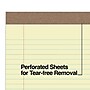 TRU RED™ Notepads, 8.5" x 11.75", Wide Ruled, Canary, 50 Sheets/Pad, Dozen Pads/Pack (TR58184)~#|#~s1211962_sc7