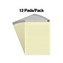 TRU RED™ Notepads, 8.5" x 11.75", Wide Ruled, Canary, 50 Sheets/Pad, 12 Pads/Pack (TR57381)~#|#~s1211988_sc7