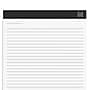 TRU RED™ Notepads, 8.5" x 11.75", Narrow Ruled, White, 50 Sheets/Pad, 12 Pads/Pack (TR57384)~#|#~s1211993_sc7