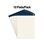 TRU RED™ Notepads, 8.5" x 14", Wide Ruled, Ivory, 50 Sheets/Pad, 12 Pads/Pack (TR58197)~#|#~s1212003_sc7