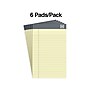 TRU RED™ Notepad, 5" x 8", Narrow Ruled, Canary, 50 Sheets/Pad, 6 Pads/Pack (TR57357)~#|#~s1212004_sc7