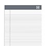TRU RED™ Notepad, 5" x 8", Narrow Ruled, White, 50 Sheets/Pad, Dozen (TR59904/TR57360)~#|#~s1212041_sc7