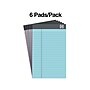 TRU RED™ Notepad, 5" x 8", Narrow Ruled, Pastels, 50 Sheets/Pad, 6 Pads/Pack (TR59898/TR57356)~#|#~s1212042_sc7