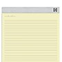 TRU RED Notepads, 8.5" x 11.75", Narrow Ruled, Canary, 50 Sheets/Pad, 6 Pads/Pack (TR57377)~#|#~s1212053_sc7