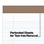 TRU RED™ Notepad, 8.5" x 11.75", Narrow Ruled, White, 50 Sheets/Pad, Dozen (TR59938/TR58187)~#|#~s1212063_sc7
