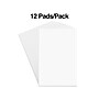 Staples Notepads, 3" x 5", Unruled, White, 100 Sheets/Pad, Dozen Pads/Pack (ST57337)~#|#~s1212072_sc7