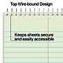 Staples Steno Pads, 6" x 9", Gregg Ruled, Green, 80 Sheets/Pad, Dozen Pads/Pack (ST57353)~#|#~s1212075_sc7