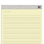 TRU RED™ Notepads, 8.5" x 11.75", Wide Ruled, Canary, 50 Sheets/Pad, 12 Pads/Pack (TR57381)~#|#~s1212084_sc7
