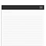 TRU RED™ Notepads, 8.5" x 11.75", Wide Ruled, White, 50 Sheets/Pad, 12 Pads/Pack (TR57382)~#|#~s1212092_sc7