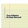 Staples Notepads, 8.5" x 11" (US letter), Narrow Ruled, Canary, 50 Sheets/Pad, Dozen Pads/Pack (ST57296)~#|#~s1212111_sc7