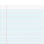 Staples Notepads, 8.5" x 11" (US letter), Narrow Ruled, White, 50 Sheets/Pad, Dozen Pads/Pack (ST57420)~#|#~s1212117_sc7