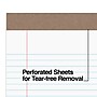 TRU RED™ Notepad, 5" x 8", Narrow Ruled, White, 50 Sheets/Pad, Dozen Pads/Pack (TR58181)~#|#~s1212120_sc7
