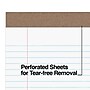 TRU RED™ Notepads, 8.5" x 11.75", Wide Ruled, White, 50 Sheets/Pad, Dozen Pads/Pack (TR58185)~#|#~s1212127_sc7