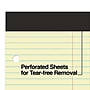 Staples Notepad, 8.5" x 11.75", Law Ruled, Canary, 100 Sheets/Pad, Each (ST57348)~#|#~s1212129_sc7