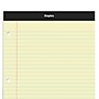 Staples Notepads, 8.5" x 11.75", Wide Ruled, Canary, 100 Sheets/Pad, 6 Pads/Pack (ST57349)~#|#~s1212139_sc7