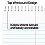 Staples Steno Pad, 6" x 9", Gregg Ruled, White, 80 Sheets/Pad, Dozen (ST57354/TR57354)~#|#~s1212155_sc7
