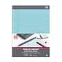 TRU RED™ Notepads, 8.5" x 11.75", Wide Ruled, Pastels, 50 Sheets/Pad, 6 Pads/Pack (TR57363)~#|#~s1212158_sc7