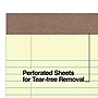 TRU RED™ Notepad, 5" x 8", Narrow Ruled, Canary, 50 Sheets/Pad, Dozen (TR59932/TR58180)~#|#~s1212170_sc7
