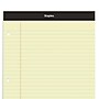 Staples Double-Sheet Notepad, 8.5" x 11.75", Wide Ruled, Canary, 100 Sheets/Pad (20-243)~#|#~s1212205_sc7