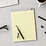 TRU RED Notepad, 8.5" x 11.75", Narrow Ruled, Yellow, 50 Sheets/Pad (TR57375)~#|#~s1212246_sc7