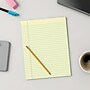 Staples Notepads, 8.5" x 11", Wide Ruled, Canary, 50 Sheets/Pad, Dozen Pads/Pack (ST57295)~#|#~s1212262_sc7