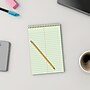 Staples Steno Pads, 6" x 9", Gregg Ruled, Green, 80 Sheets/Pad, Dozen Pads/Pack (ST57353)~#|#~s1212264_sc7