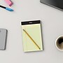 Staples Notepads, 5" x 8", Narrow Ruled, Canary, 50 Sheets/Pad, Dozen (ST57298)~#|#~s1212267_sc7