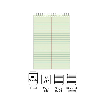 Members Mark Steno Pad 6 x 9 12-Pack 