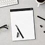 TRU RED™ Notepads, 8.5" x 11.75", Wide Ruled, White, 50 Sheets/Pad, 12 Pads/Pack (TR57382)~#|#~s1212276_sc7