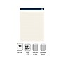 TRU RED™ Notepads, 8.5" x 11.75", Narrow Ruled, Ivory, 50 Sheets/Pad, 12 Pads/Pack (TR58195)~#|#~s1212282_sc7