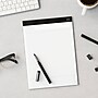TRU RED™ Notepads, 8.5" x 11.75", Meeting Agenda Format Ruled, White, 50 Sheets/Pad, 6 Pads/Pack (TR57380)~#|#~s1212284_sc7