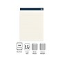 TRU RED™ Notepads, 8.5" x 11.75", Wide Ruled, Ivory, 50 Sheets/Pad, 12 Pads/Pack (TR58194)~#|#~s1212285_sc7
