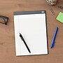 TRU RED Notepad, 8.5" x 11.75", Wide Ruled, White, 50 Sheets/Pad (TR57362)~#|#~s1212299_sc7