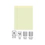 Staples Notepads, 8.5" x 11" (US letter), Narrow Ruled, Canary, 50 Sheets/Pad, Dozen Pads/Pack (ST57296)~#|#~s1212303_sc7