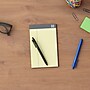 TRU RED™ Notepads, 5" x 8", Narrow Ruled, Canary, 50 Sheets/Pad, 12 Pads/Pack (TR57359)~#|#~s1212305_sc7