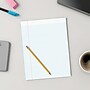 Staples Notepads, 8.5" x 11" (US letter), Narrow Ruled, White, 50 Sheets/Pad, Dozen Pads/Pack (ST57420)~#|#~s1212313_sc7