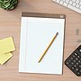 TRU RED™ Notepads, 8.5" x 11.75", Wide Ruled, White, 50 Sheets/Pad, Dozen Pads/Pack (TR58185)~#|#~s1212324_sc7
